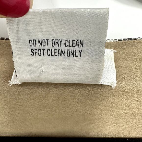 Chadwicks Sequin Beaded Wrap Top Womens SZ 4 Holiday Glam Party Evening Blouse - Picture 11 of 12